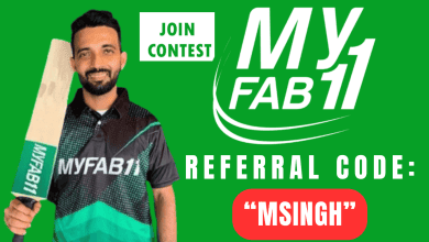 MyFab11 Referral Code 2023 : "MSINGH"