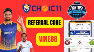 Contests in Choic11: Choic11 referral code VINE88