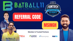 BatBall11 Referral Code MSINGH: Withdrawal Methods